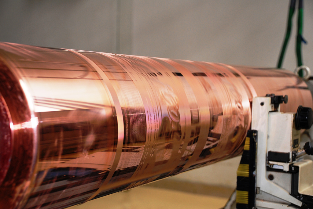 Rotogravure Cylinder Manufacturing